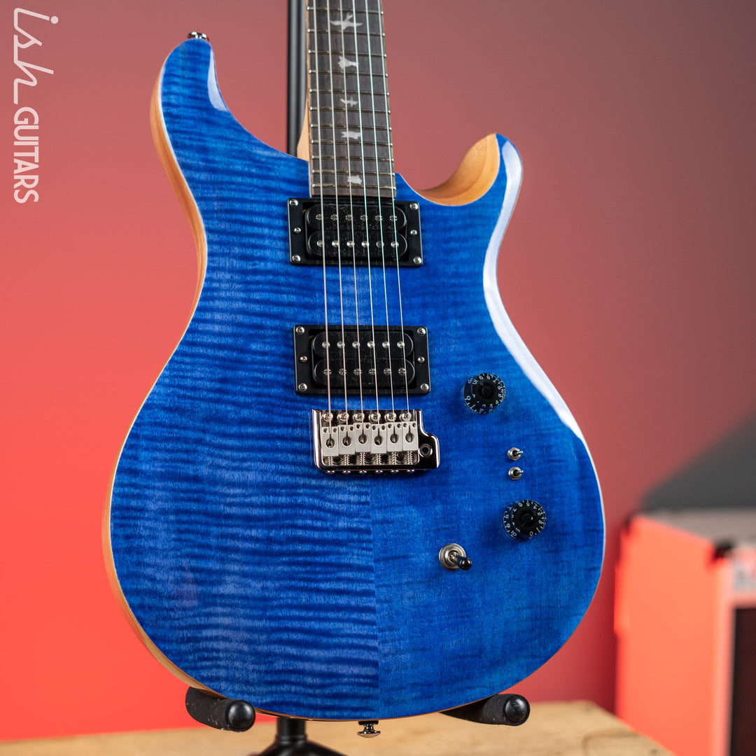 PRS SE Custom 24-08 Electric Guitar Faded Blue