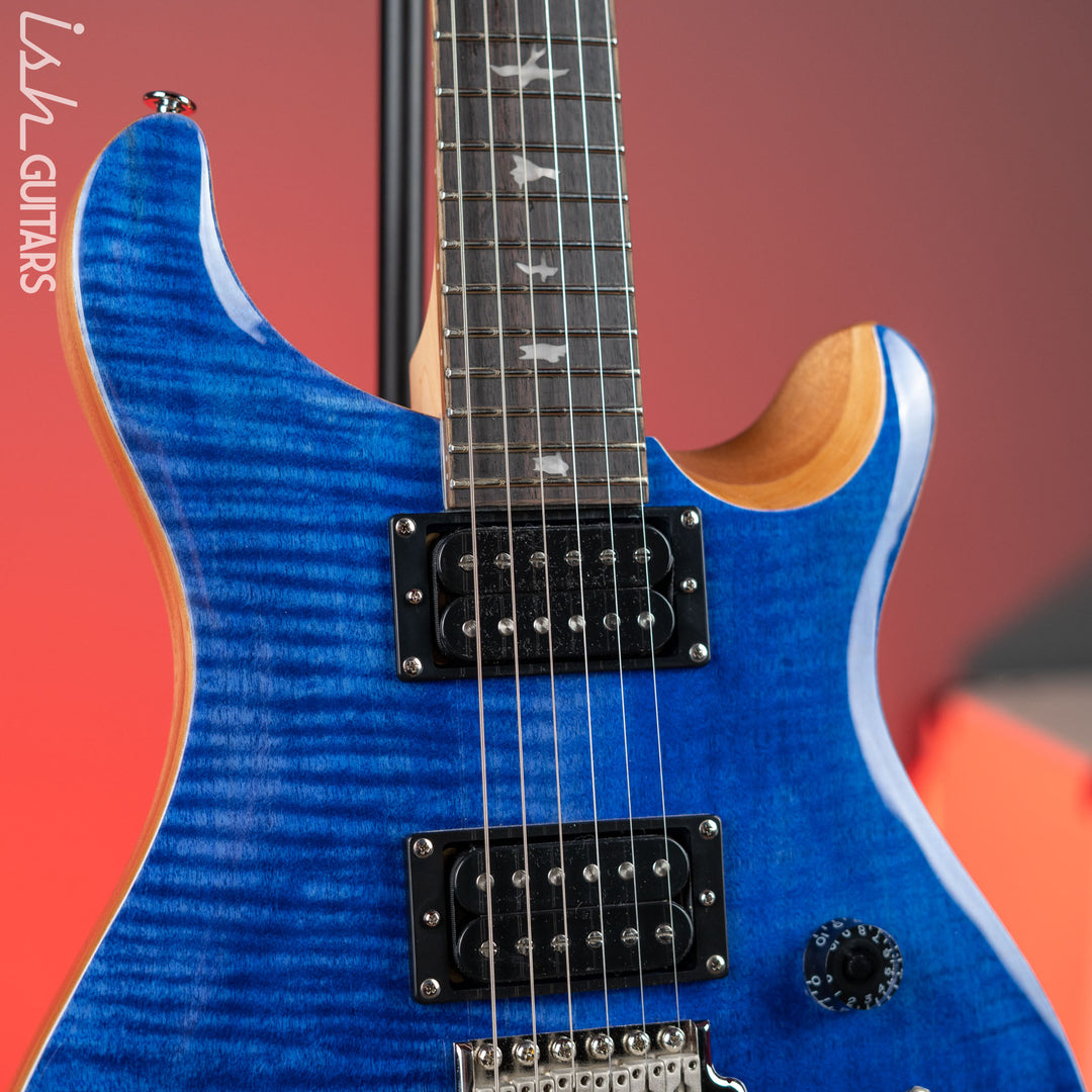 PRS SE Custom 24-08 Electric Guitar Faded Blue