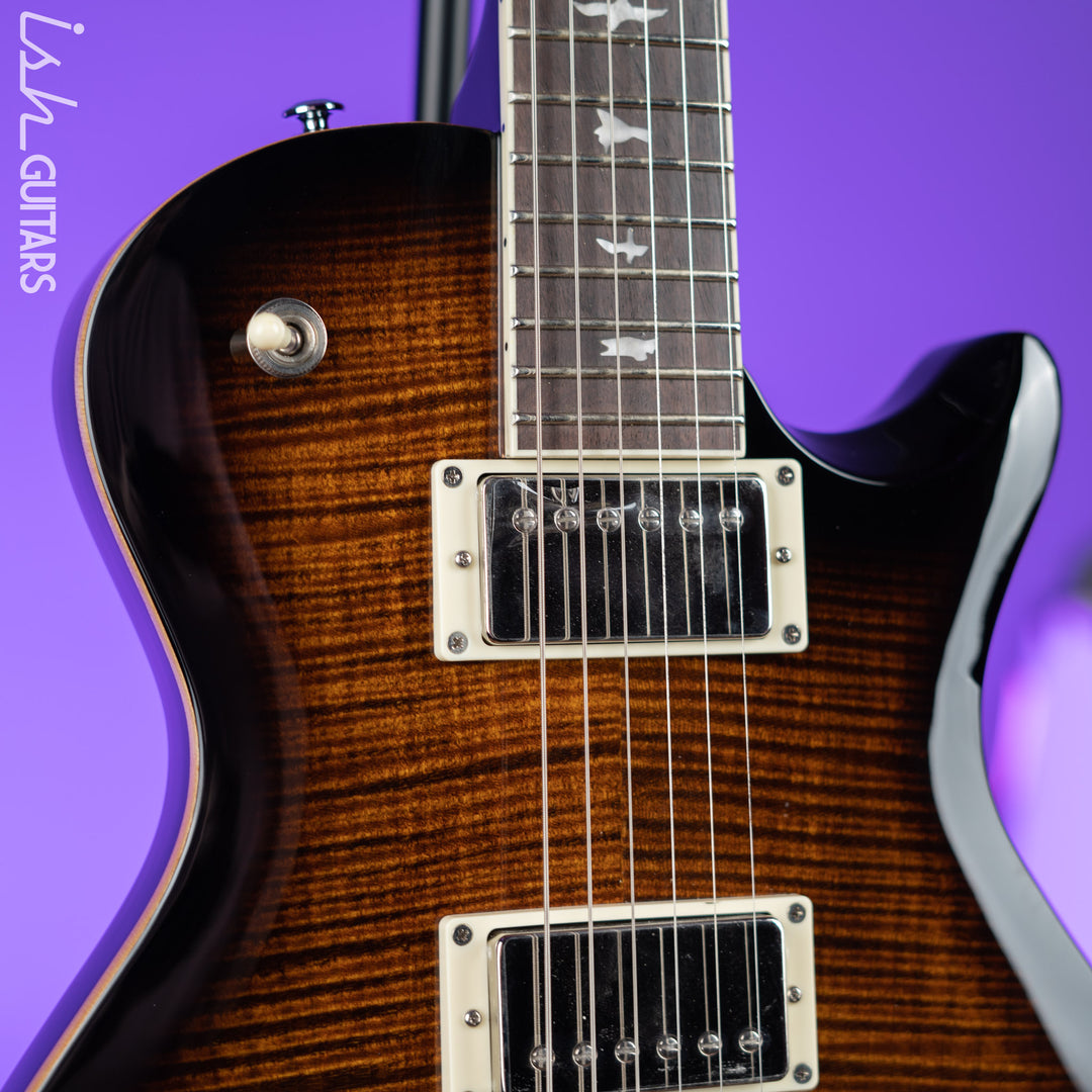 PRS SE McCarty 594 Singlecut Electric Guitar Black Gold Burst