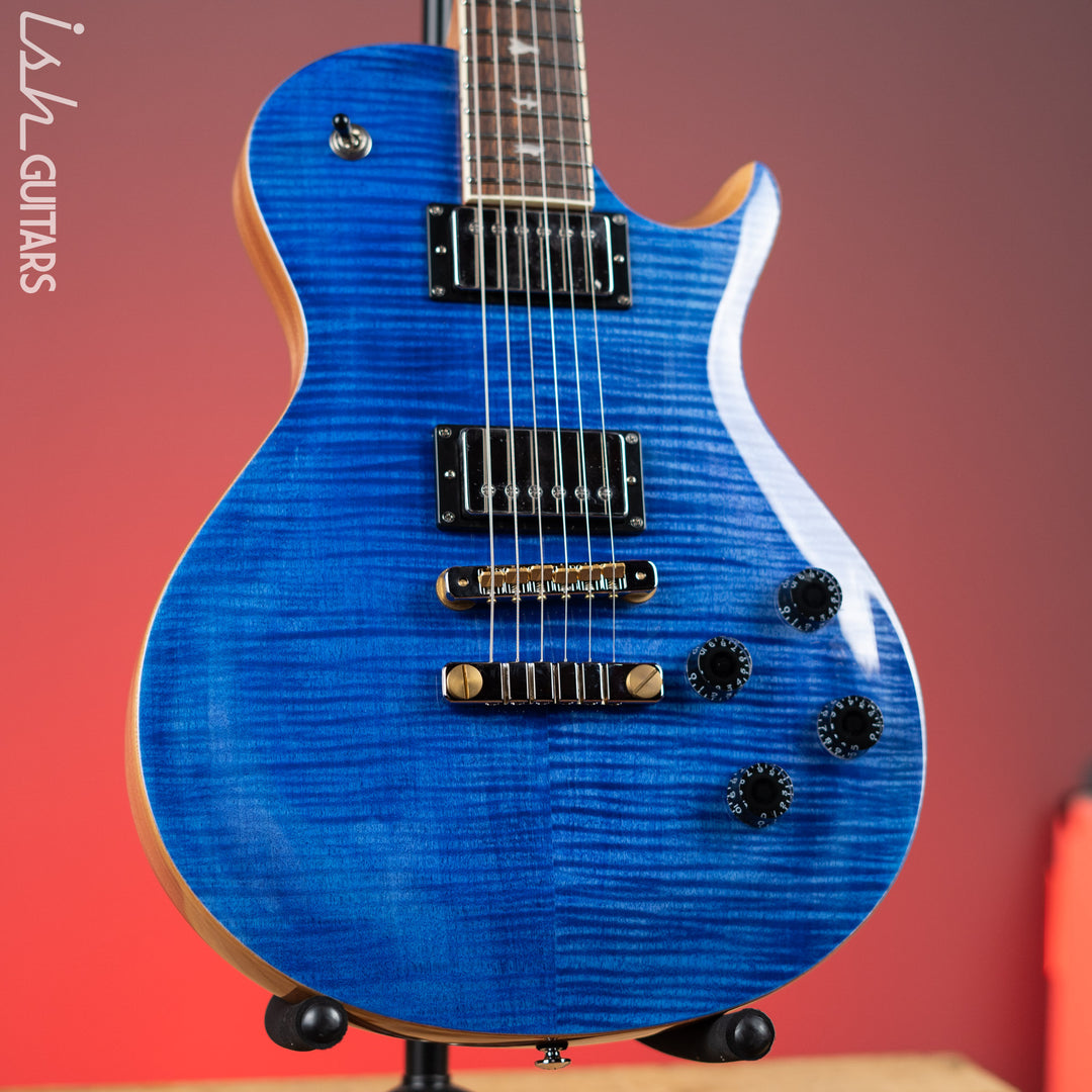 PRS SE McCarty 594 Singlecut Electric Guitar Faded Blue Demo