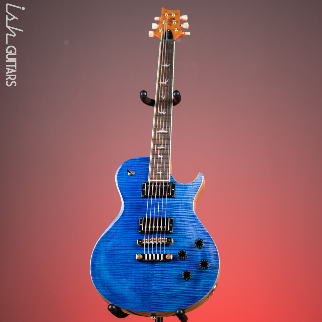 PRS SE McCarty 594 Singlecut Electric Guitar Faded Blue Demo