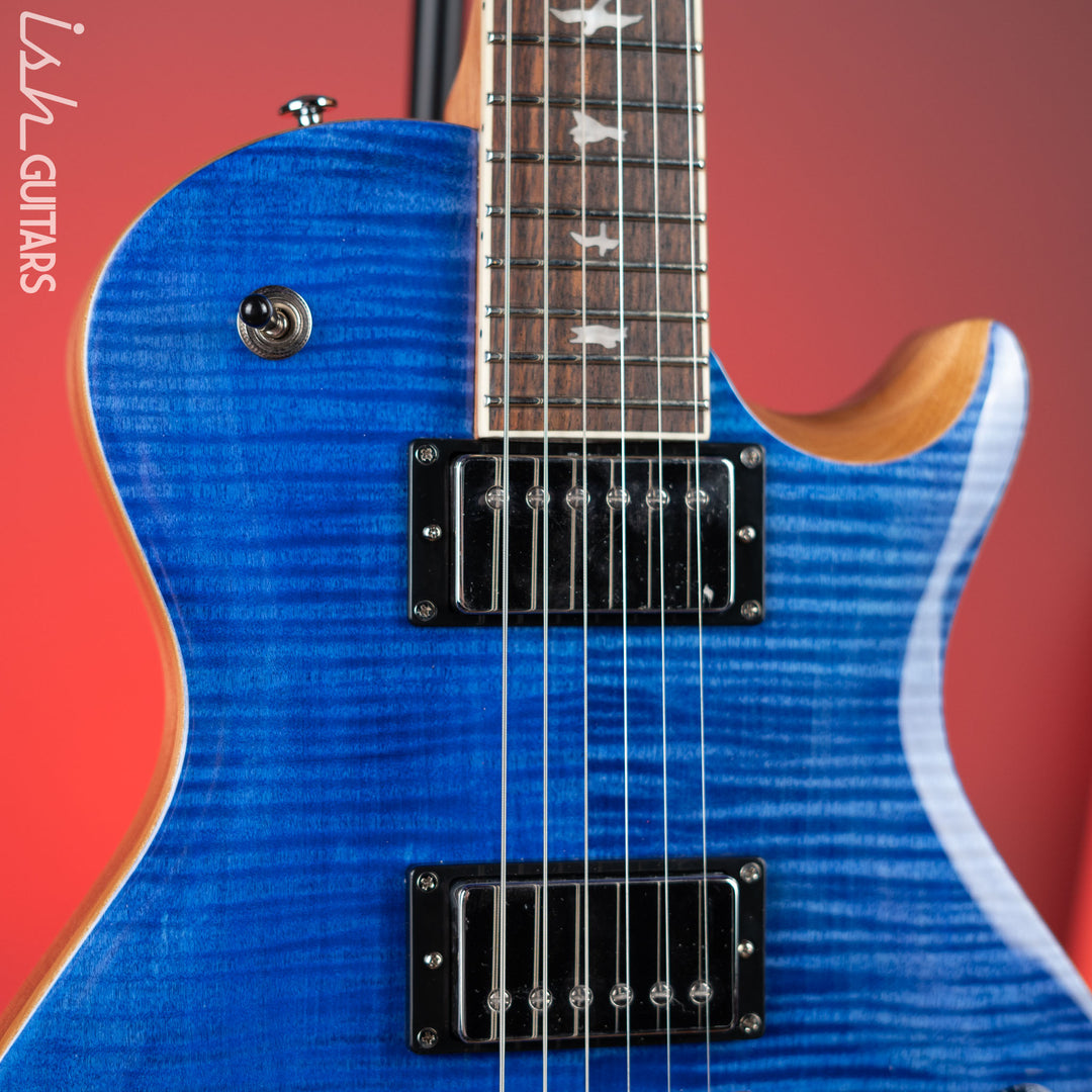 PRS SE McCarty 594 Singlecut Electric Guitar Faded Blue Demo