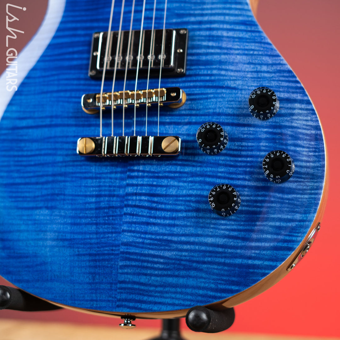 PRS SE McCarty 594 Singlecut Electric Guitar Faded Blue Demo