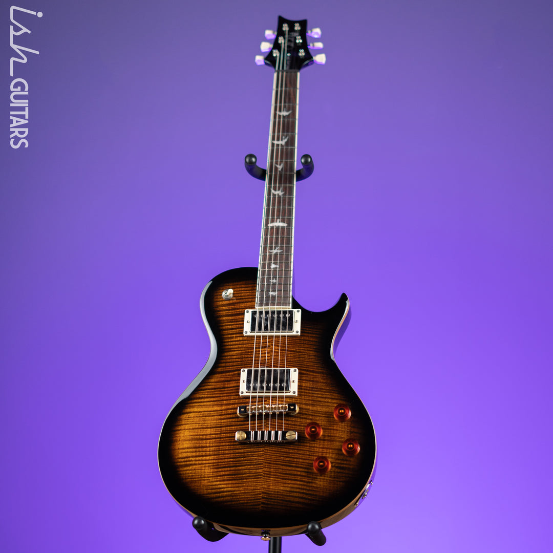 PRS SE McCarty 594 Singlecut Electric Guitar Black Gold Burst Demo