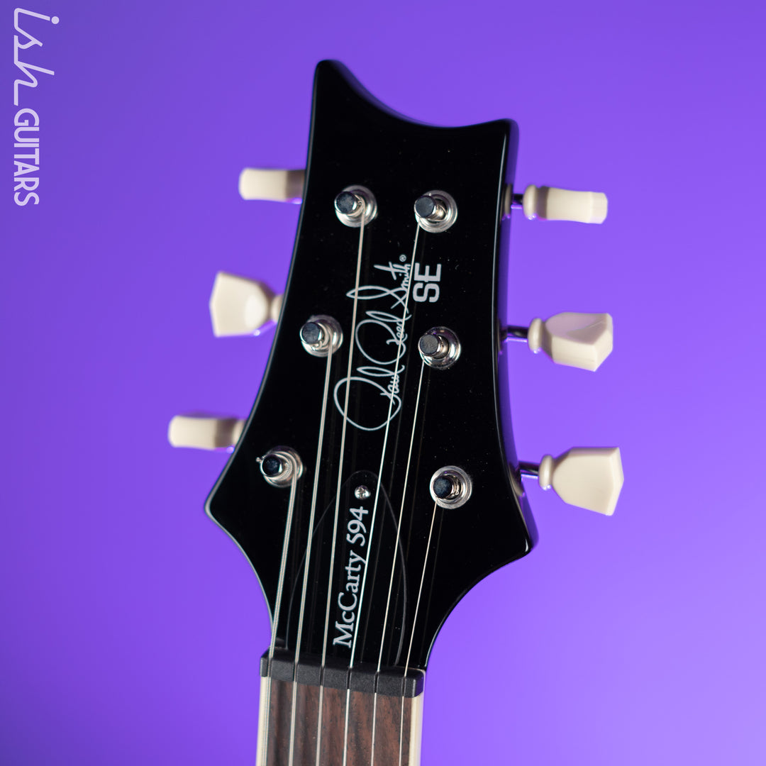 PRS SE McCarty 594 Singlecut Electric Guitar Black Gold Burst Demo
