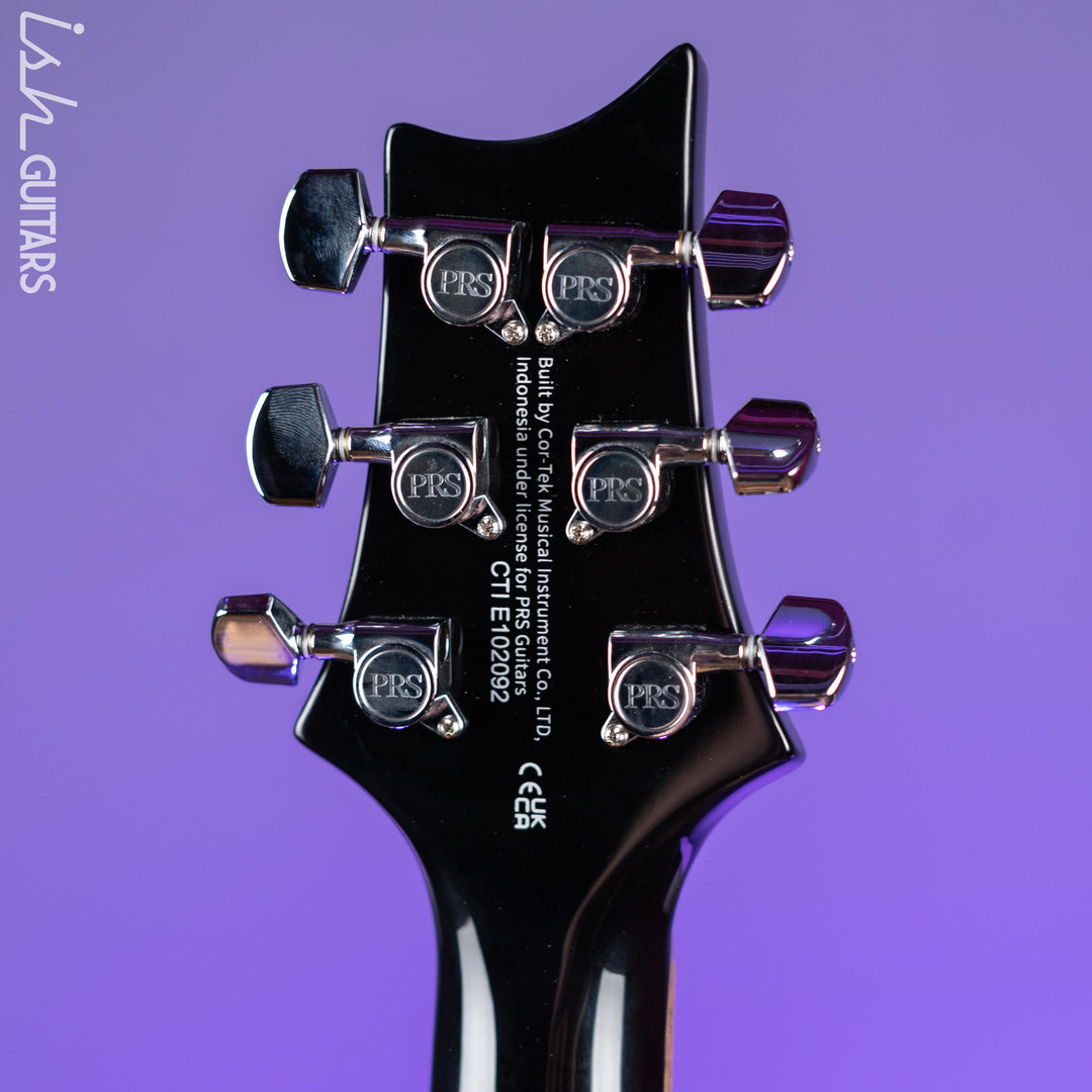 PRS SE Custom 22 Semi-Hollow Black Gold Sunburst