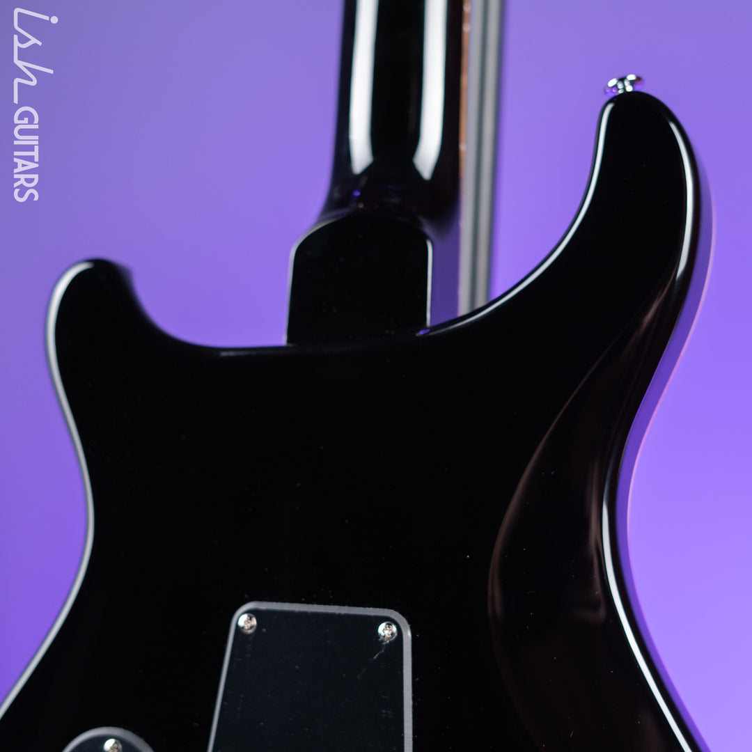 PRS SE Custom 22 Semi-Hollow Black Gold Sunburst