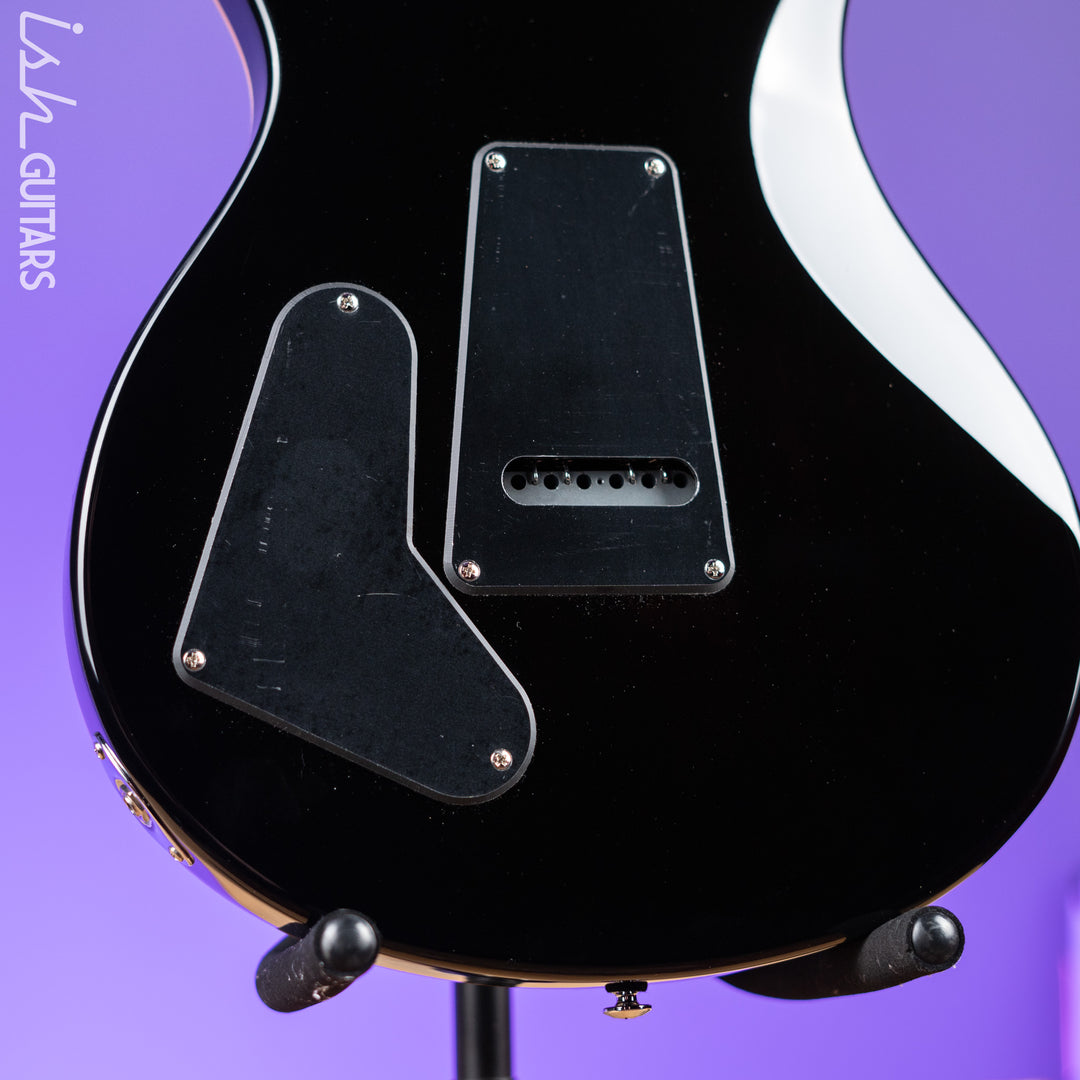 PRS SE Custom 22 Semi-Hollow Black Gold Sunburst