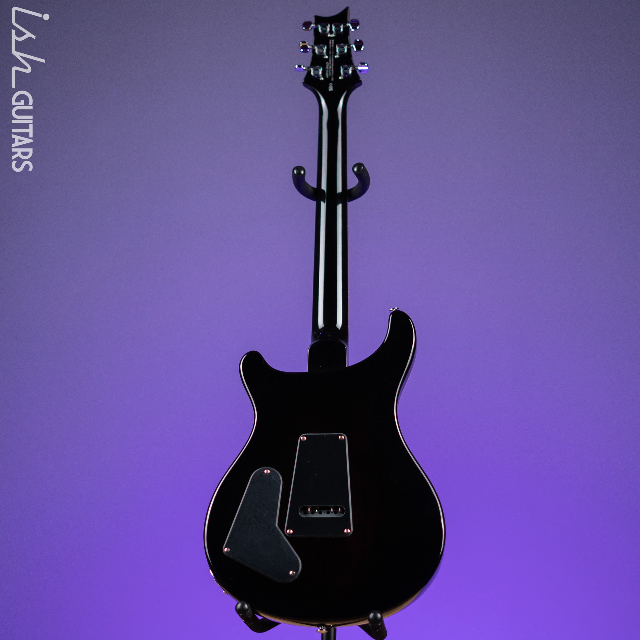 PRS SE Custom 22 Semi-Hollow Black Gold Sunburst – Ish Guitars