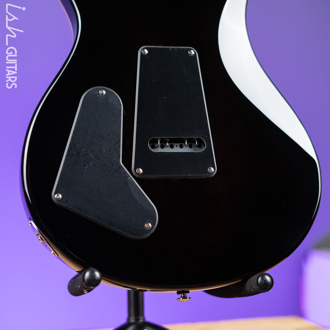 PRS SE Custom 22 Semi-Hollow Black Gold Sunburst