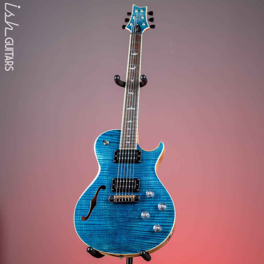 PRS SE Zach Myers 594 Semi-Hollow Myers Blue – Ish Guitars