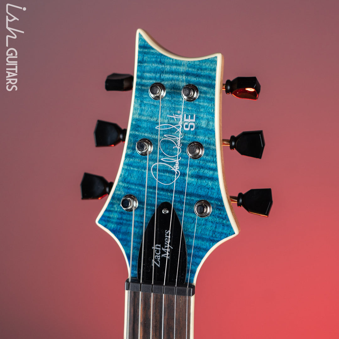 PRS SE Zach Myers 594 Semi-Hollow Myers Blue