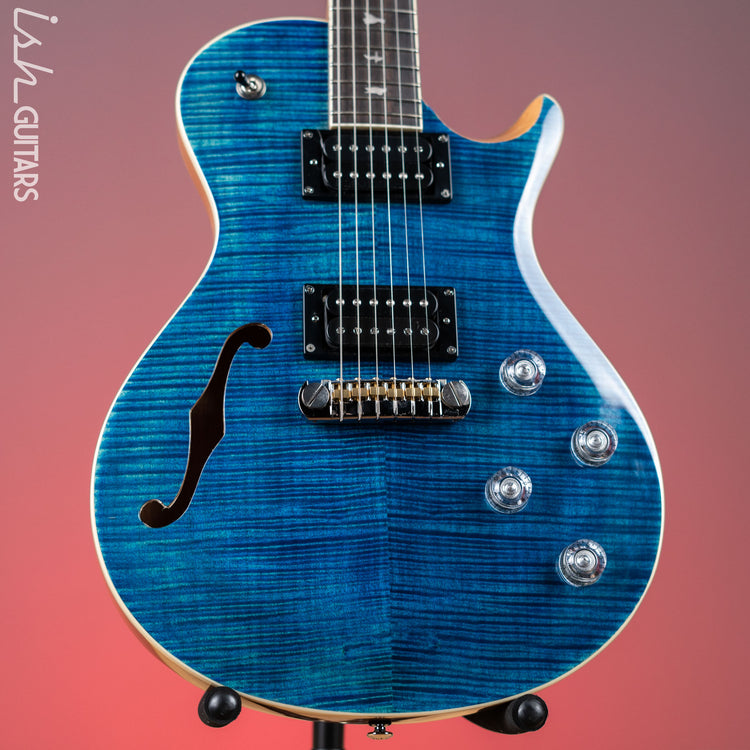 ギター PRS SE Zach Myers Myers Blue PRS SE Zach Myers 594 Semi-hollow Electric Guitar - Myers