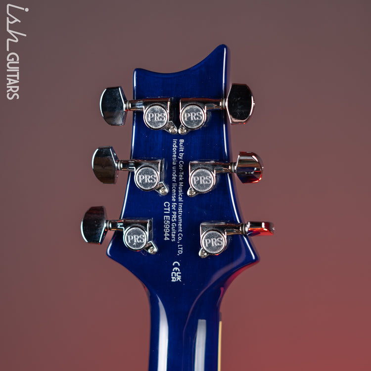 PRS SE Standard 24-08 Electric Guitar Translucent Blue – Ish