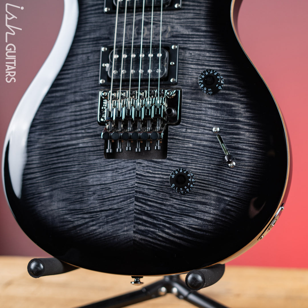 PRS SE Custom 24 “Floyd” Charcoal Burst