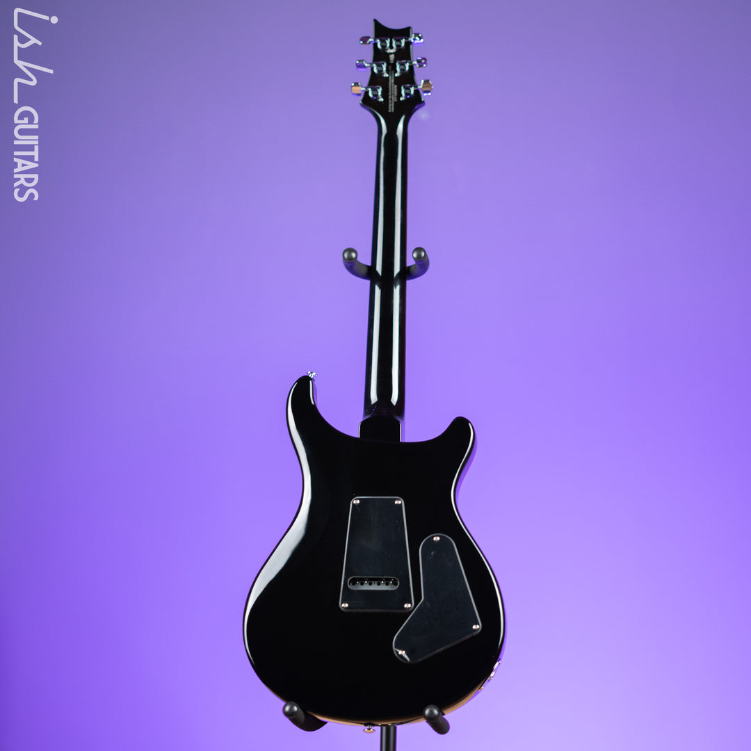 PRS SE Custom 24 Lefty Electric Guitar Black Gold Burst