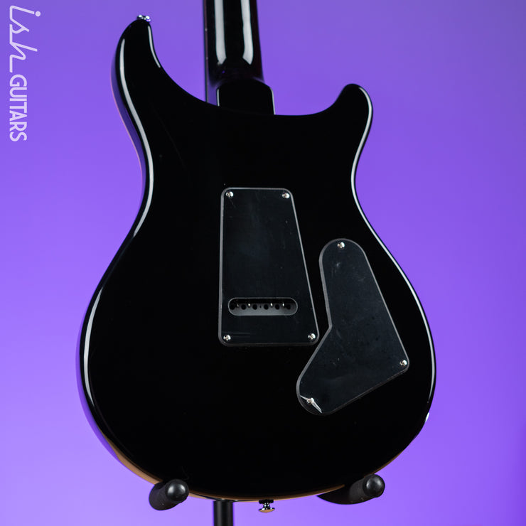 PRS SE Custom 24 Lefty Electric Guitar Black Gold Burst