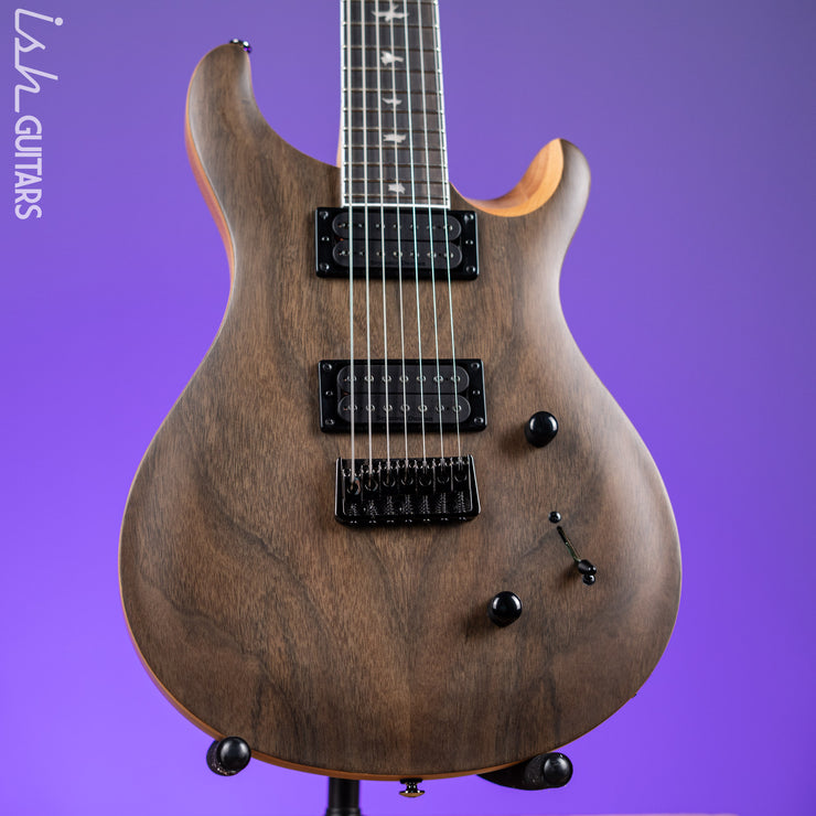 PRS SE Mark Holcomb SVN 7-String Electric Guitar Natural Walnut 
