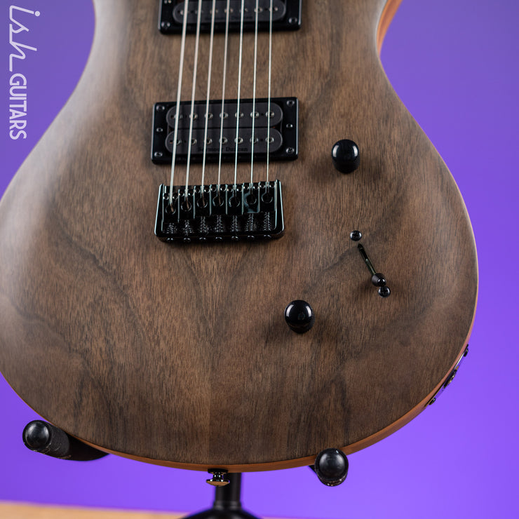 PRS SE Mark Holcomb SVN 7-String Electric Guitar Natural Walnut