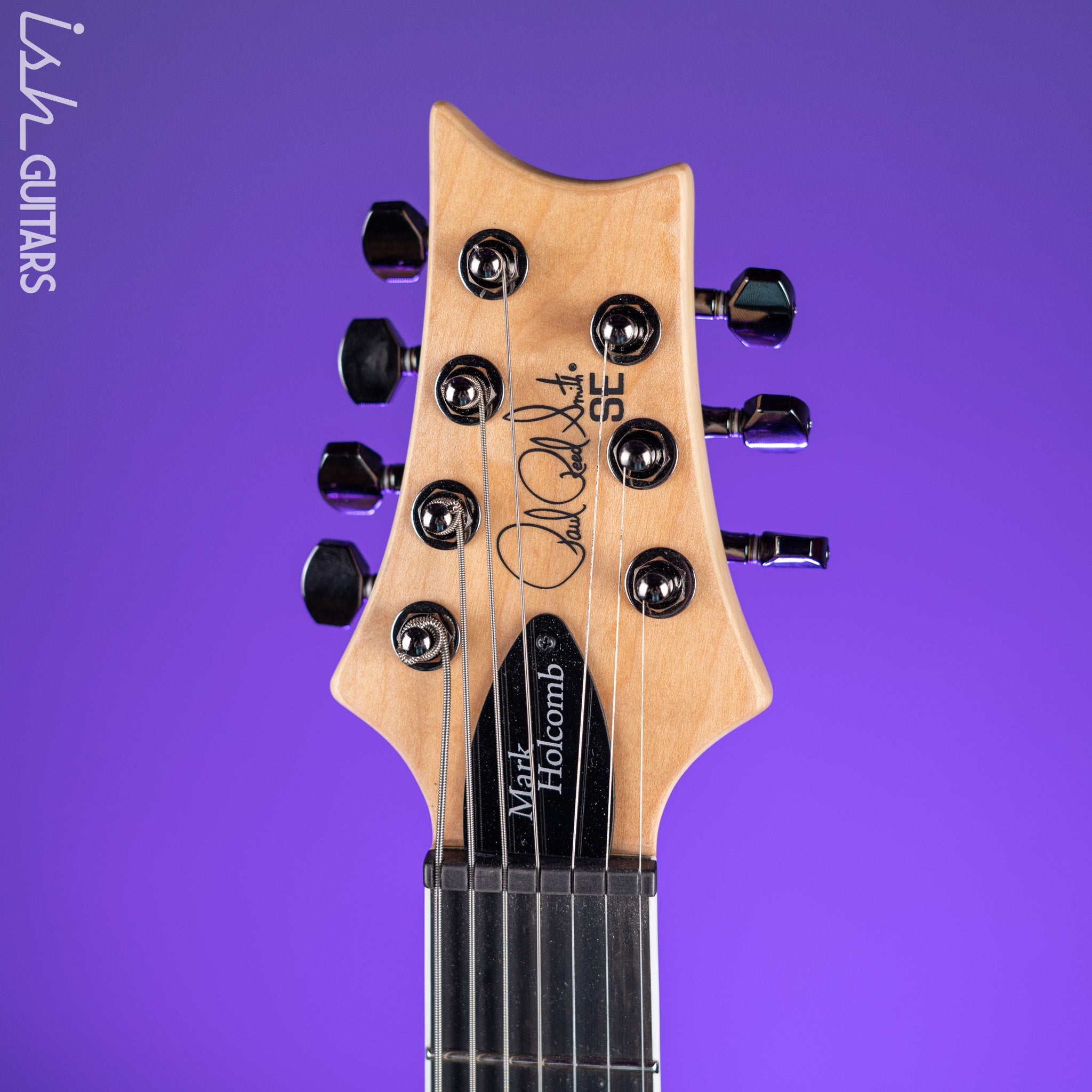 PRS SE Mark Holcomb SVN 7-String Electric Guitar Natural Walnut