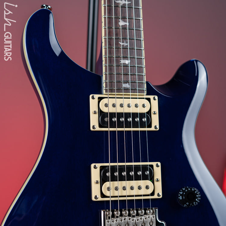 PRS SE Standard 24 Electric Guitar Translucent Blue – Ish Guitars