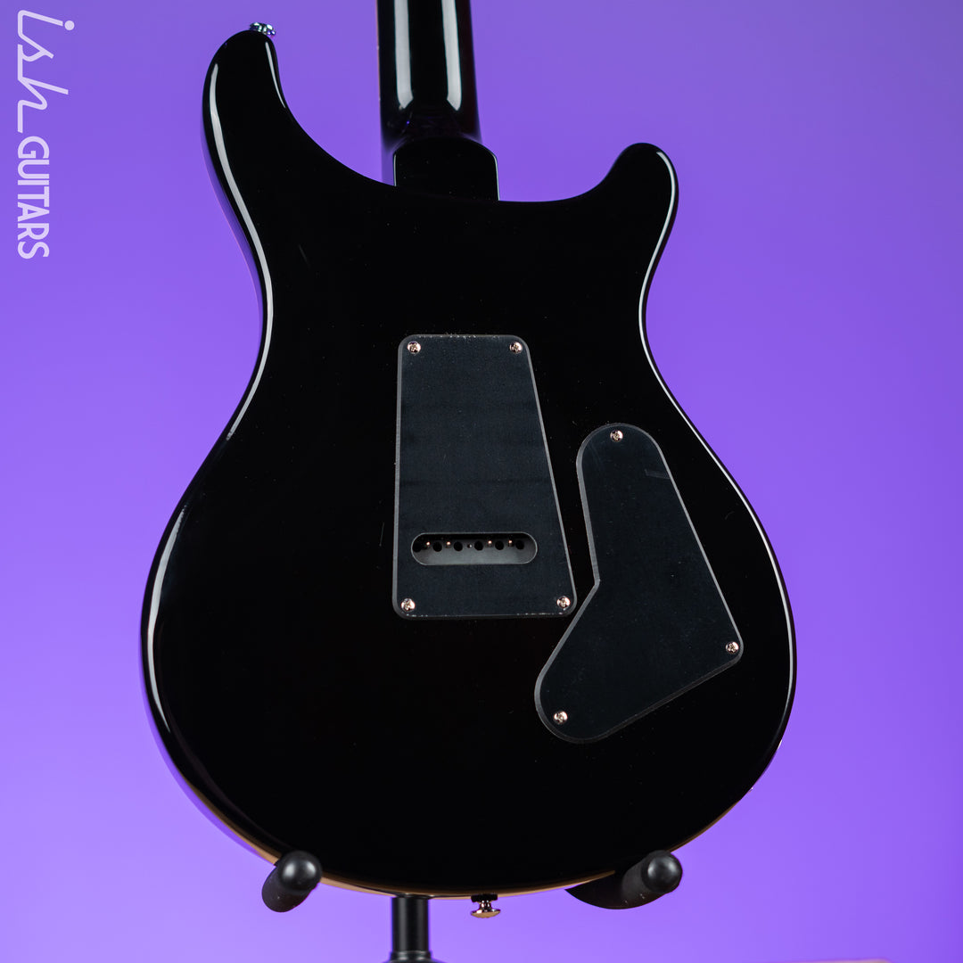 PRS SE Custom 24 Lefty Electric Guitar Black Gold Burst