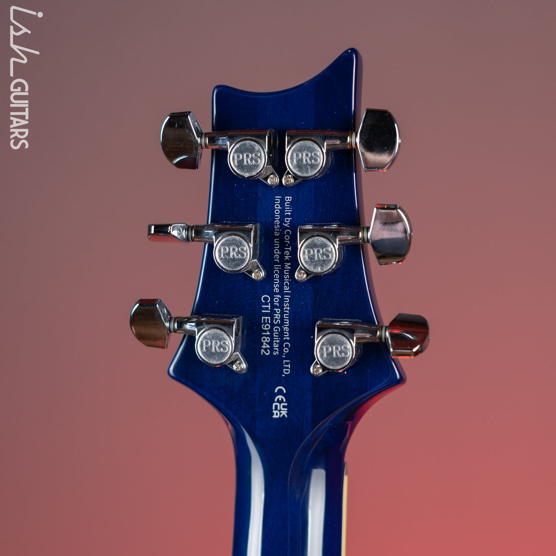 PRS SE Standard 24 Electric Guitar Translucent Blue