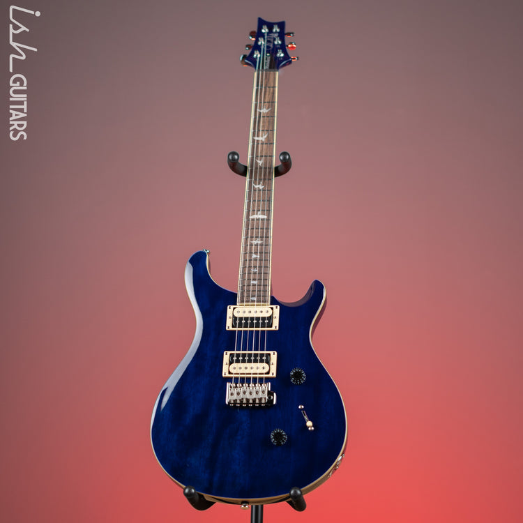 PRS SE Standard 24 Electric Guitar Translucent Blue – Ish Guitars