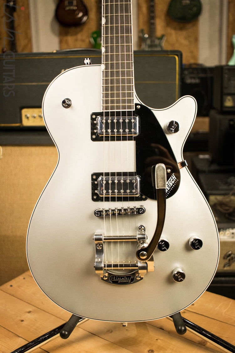 Gretsch G5230T Electromatic Jet FT Airline Silver – Ish Guitars