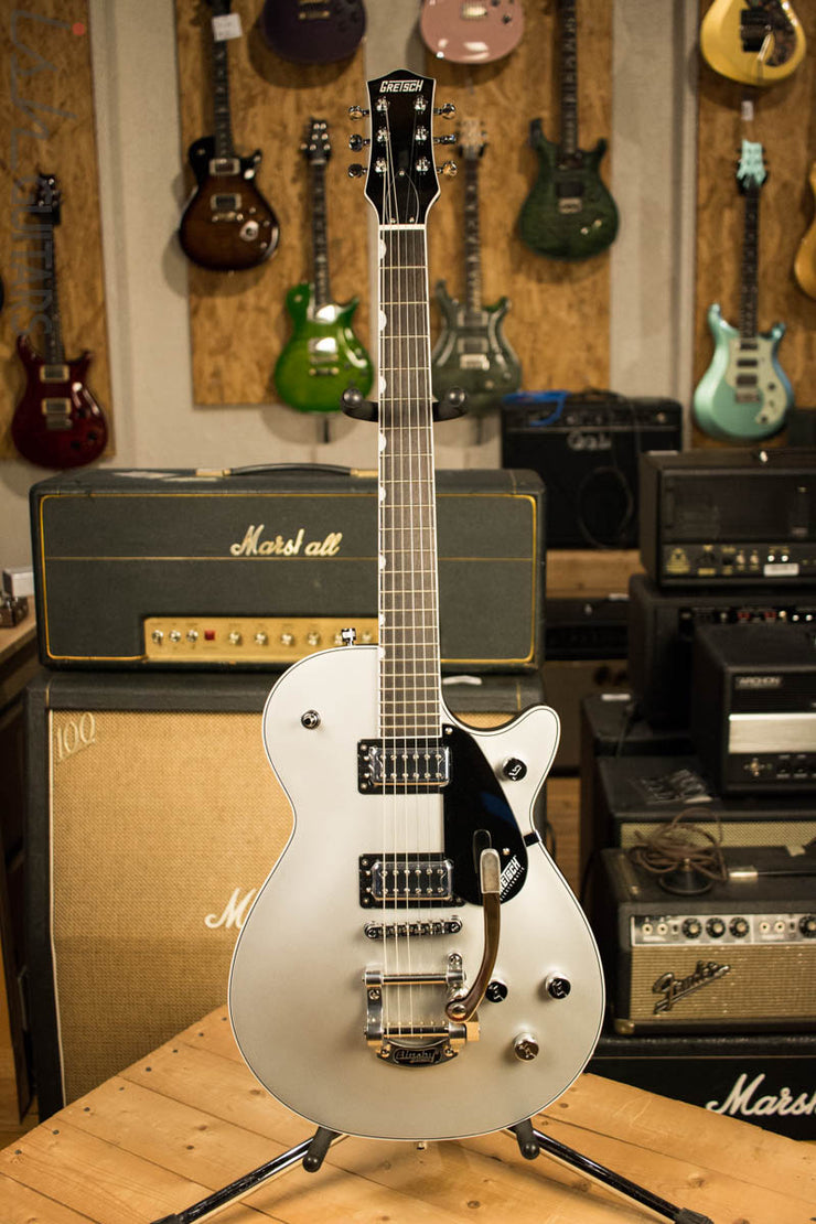 Gretsch G5230T Electromatic Jet FT Airline Silver – Ish Guitars