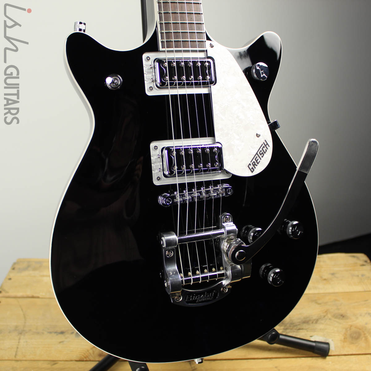Gretsch G5445T Electromatic Double Jet Bigsby Black B-Stock – Ish