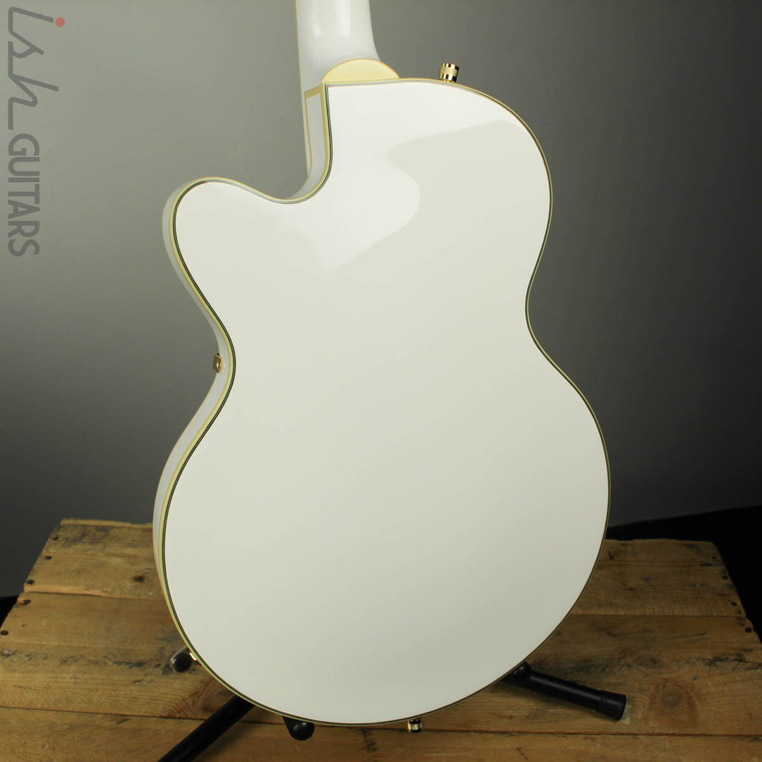 Gretsch G5655TG Limited Edition Electromatic Gold Hardware Snow Crest White