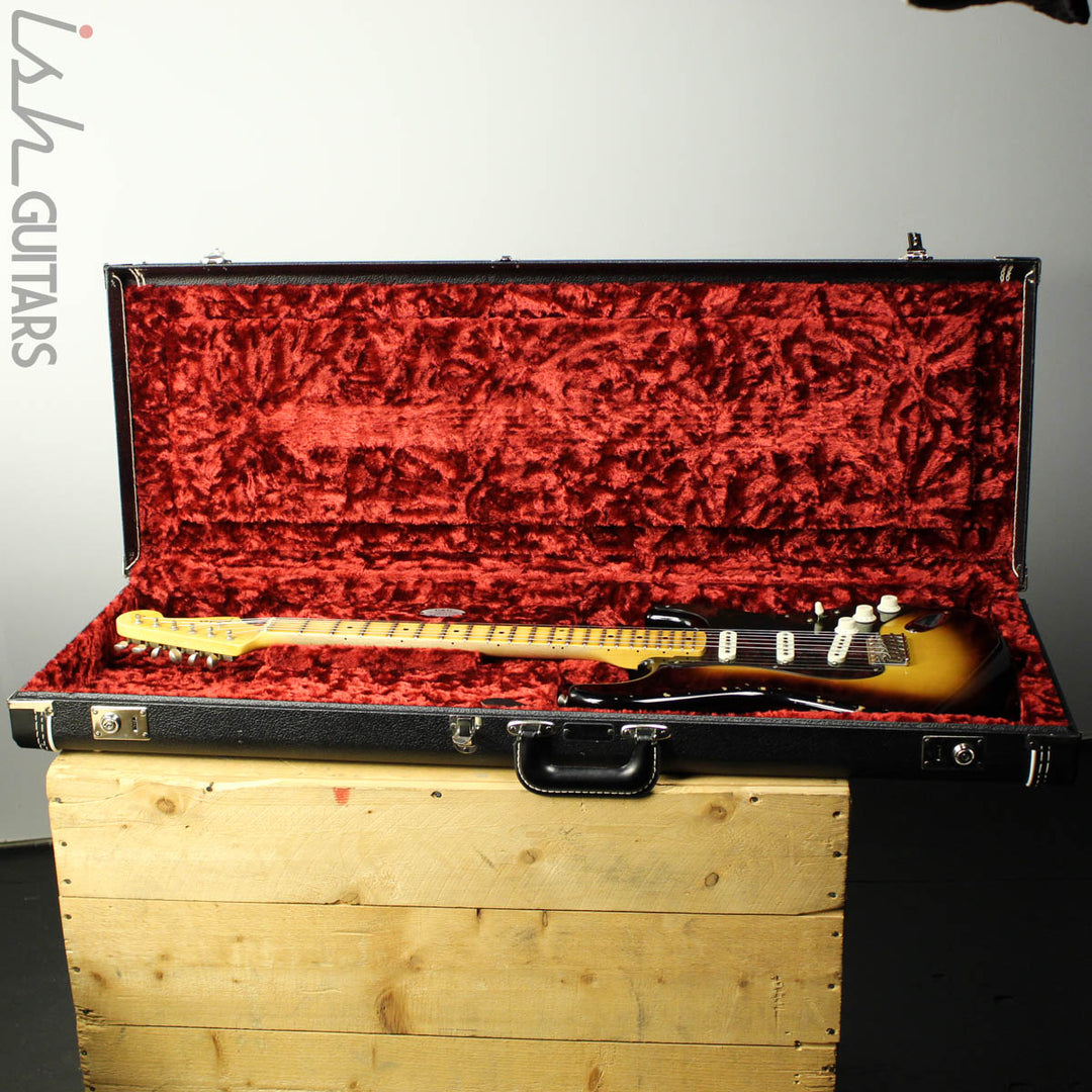 2015 Fender Strat Ancho Poblano Relic Custom Shop 2-Color Sunburst