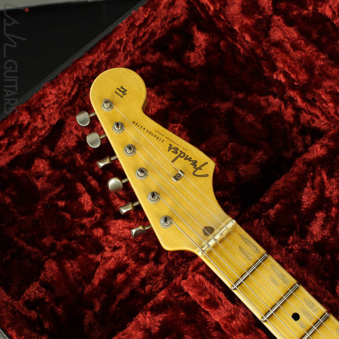 2015 Fender Strat Ancho Poblano Relic Custom Shop 2-Color Sunburst