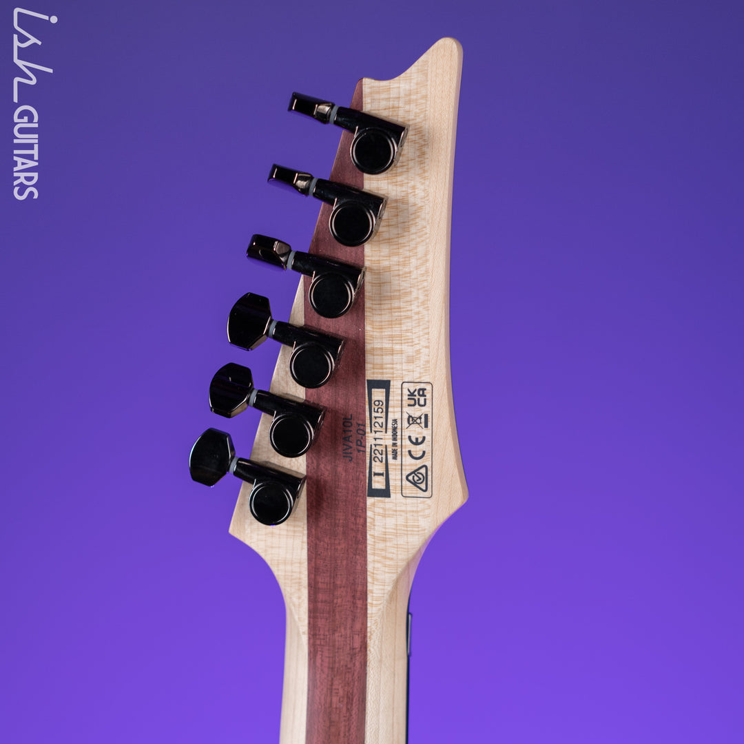 Ibanez JIVA10L Nita Strauss Signature Left-Handed Electric Guitar Deep Space Blonde Demo