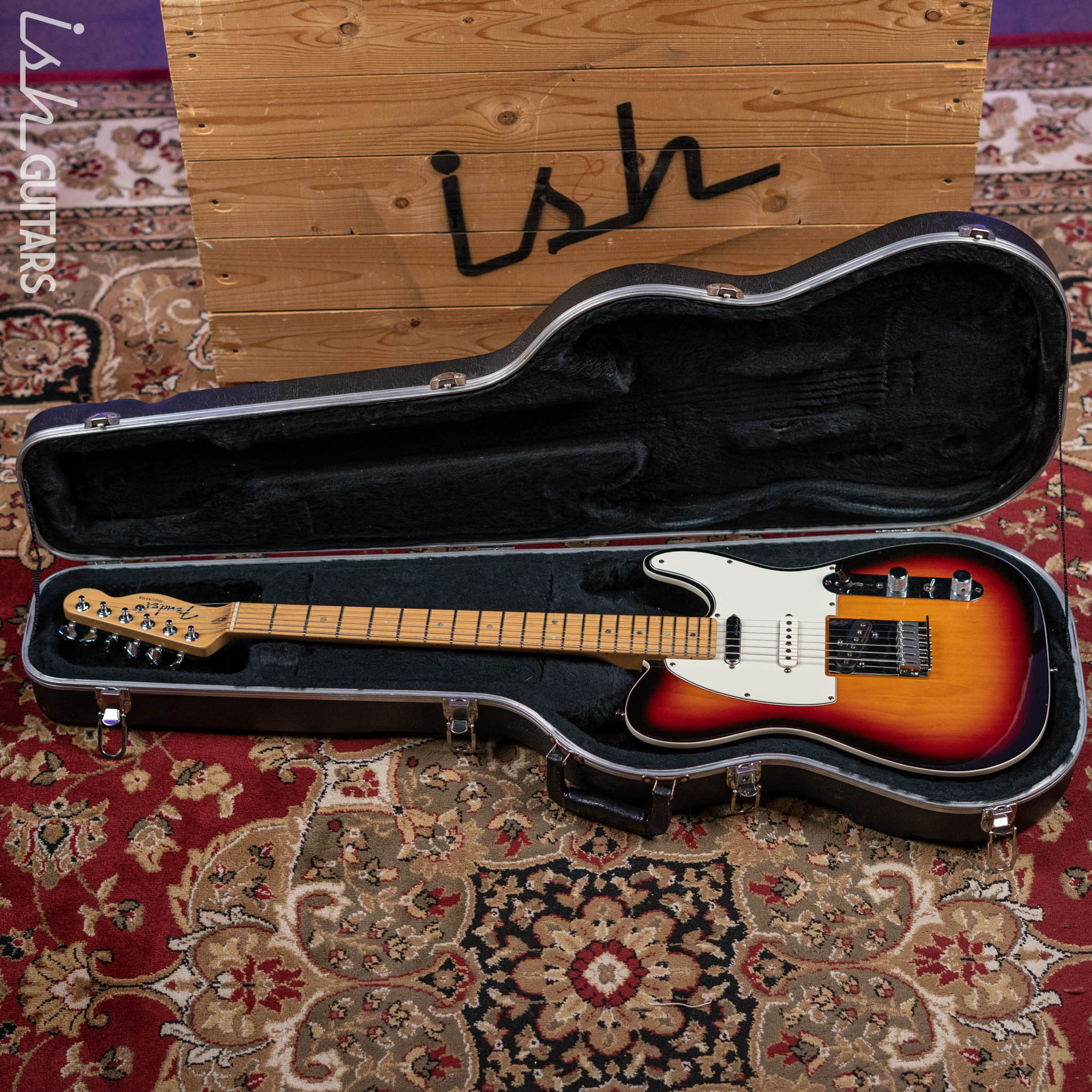 1998-1999 Fender American Deluxe Nashville Telecaster Sunburst