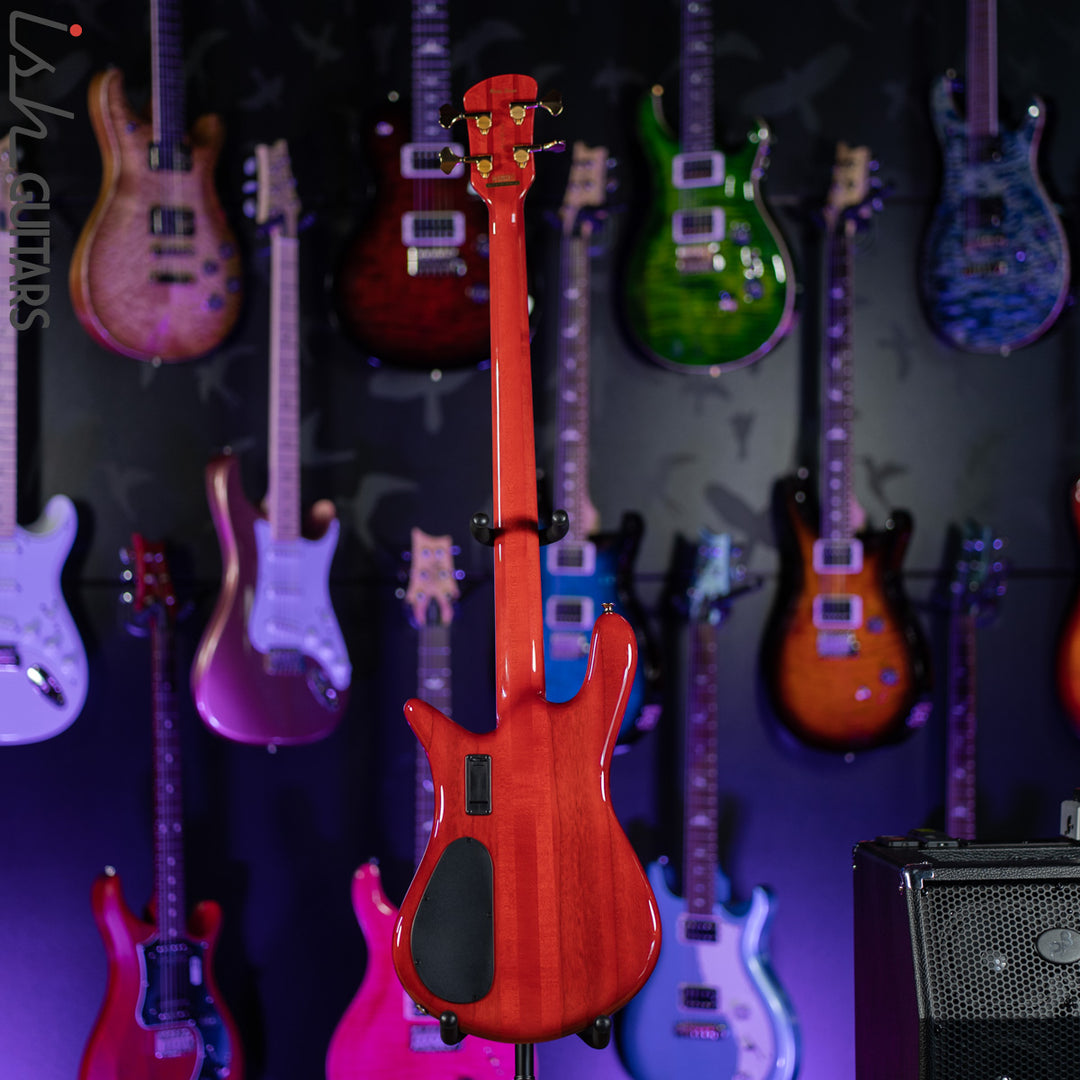 Spector Euro4 LT Rudy Sarzo Bass Scarlett Red Gloss