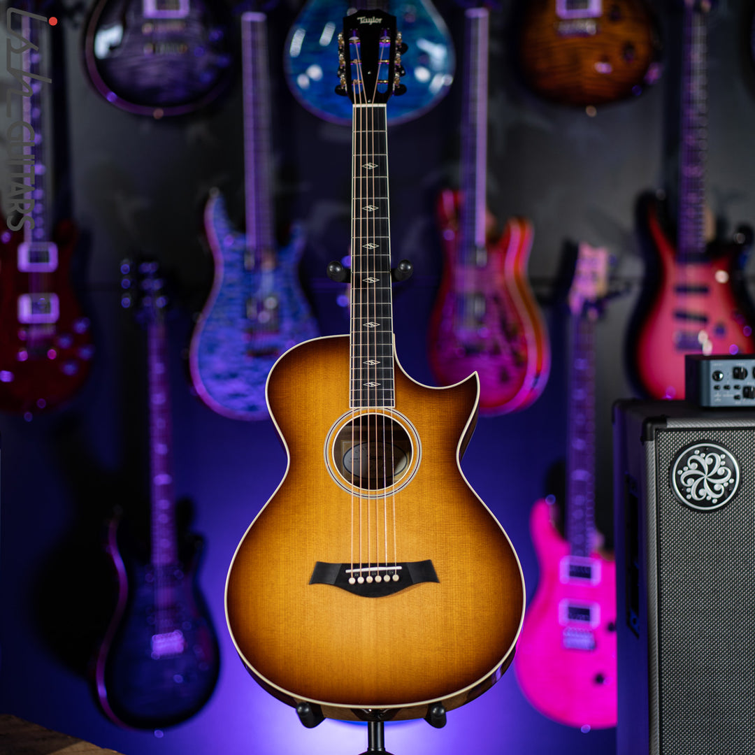 2019 Taylor BTO Custom Shop Grand Concert 12 Fret Florentine Torrefied Spruce Myrtlewood
