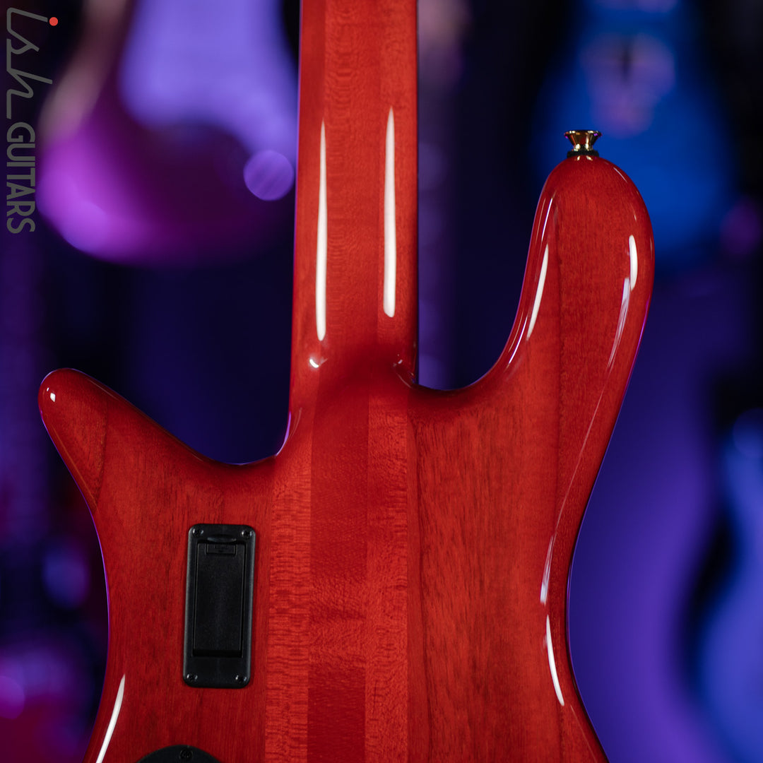 Spector Euro4 LT Rudy Sarzo Bass Scarlett Red Gloss