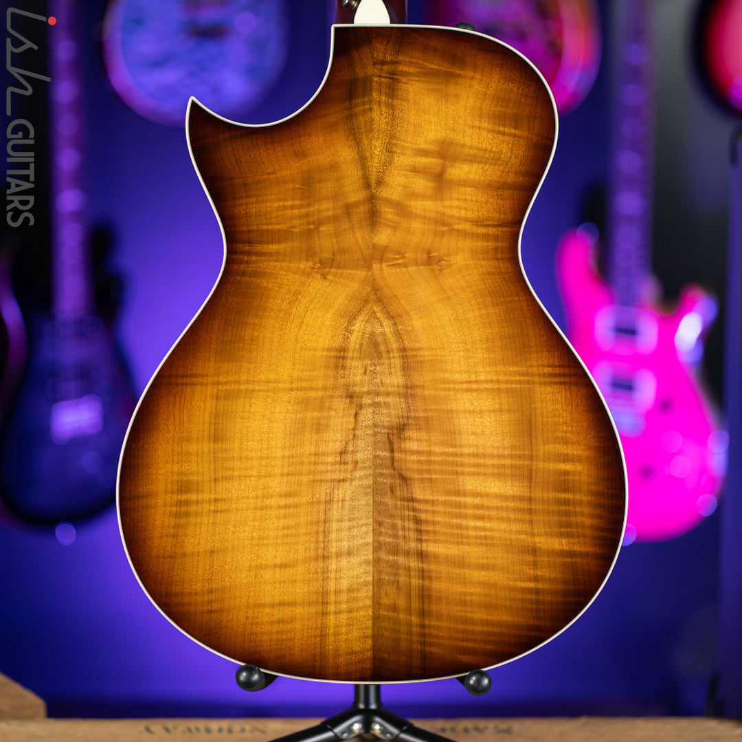 2019 Taylor BTO Custom Shop Grand Concert 12 Fret Florentine Torrefied Spruce Myrtlewood
