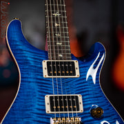 PRS Custom 24 35th Anniversary Guitar Blue Matteo 10 Top