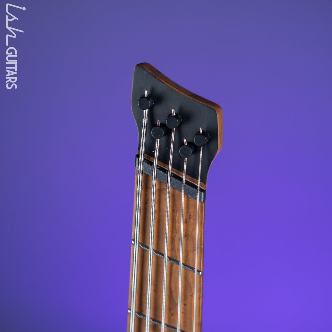 Ibanez EHB1005MS Multi-Scale 5-String Headless Bass Seafoam Green Matte Demo