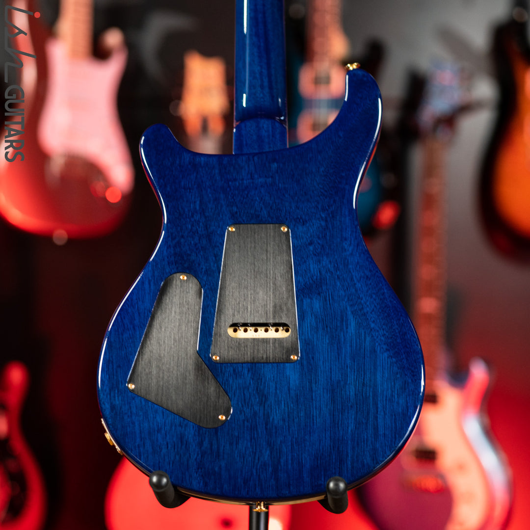 PRS Custom 24 35th Anniversary Guitar Blue Matteo 10 Top