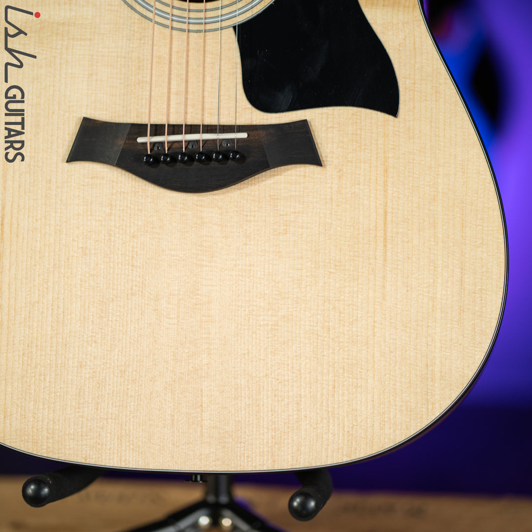 2021 Taylor 110e Dreadnought Natural Sitka