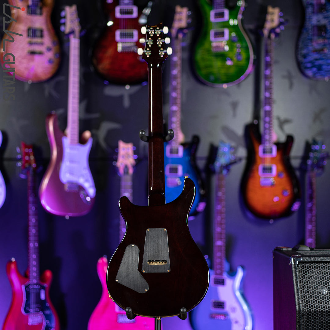 2021 PRS Custom 24 35th Anniversary Black Gold Burst 10 Top