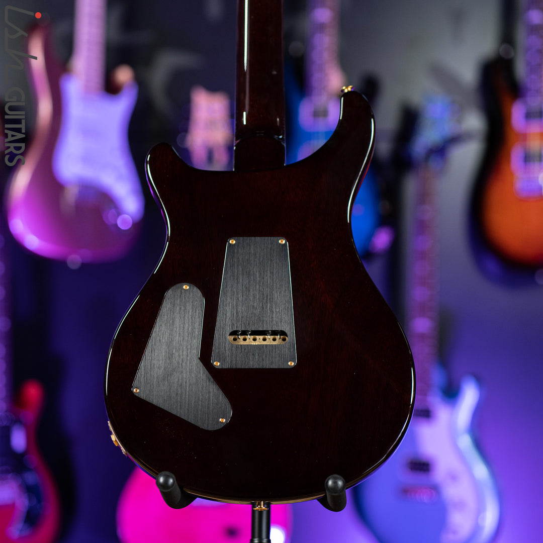 2021 PRS Custom 24 35th Anniversary Black Gold Burst 10 Top