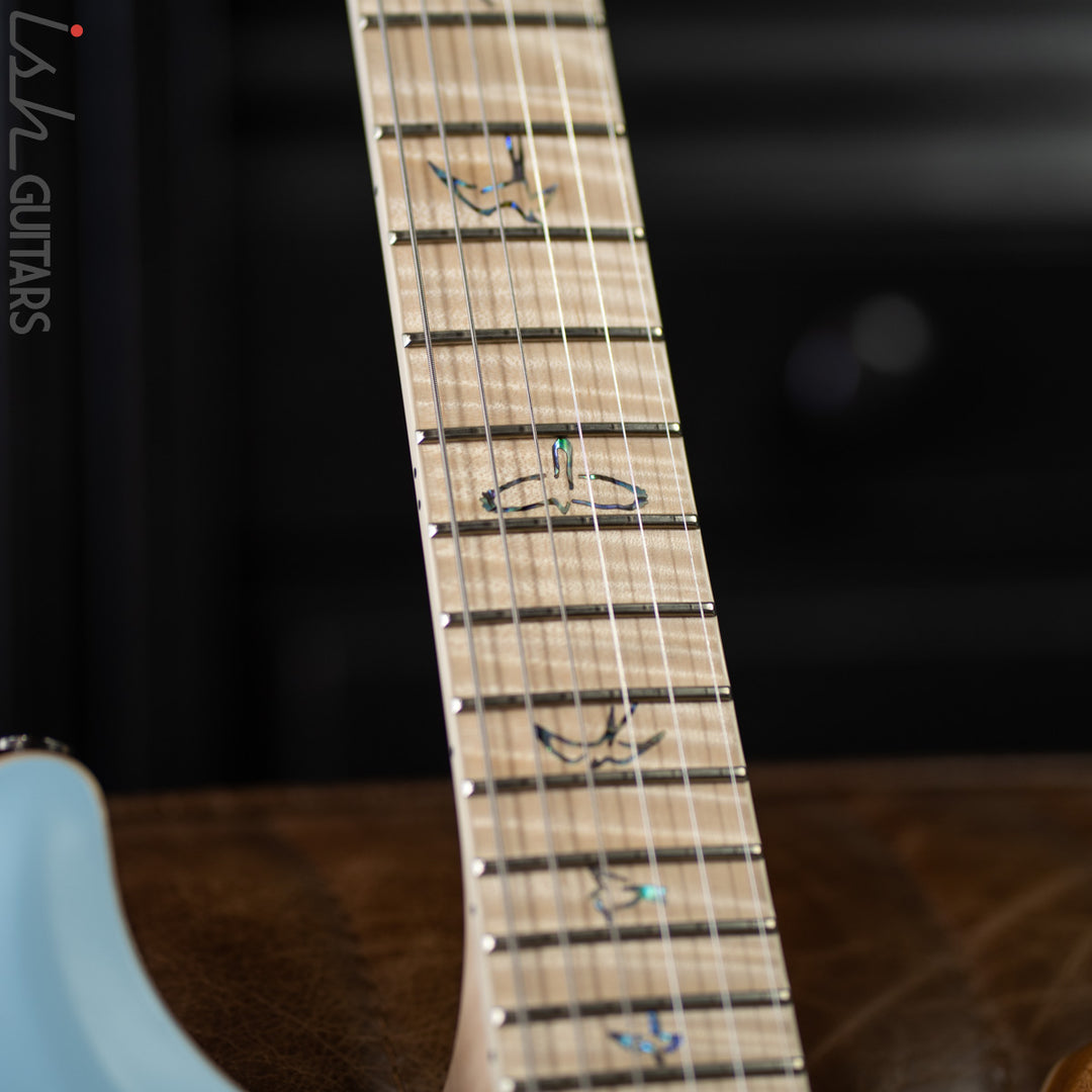PRS McCarty 594 Hollowbody II Wood Library Powder Blue Satin Opaque