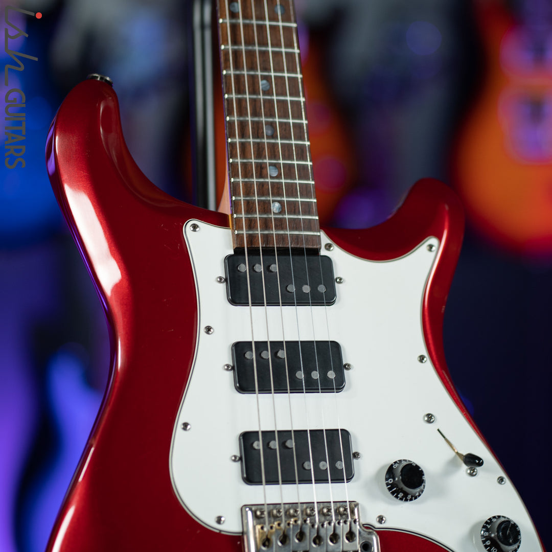 1990 PRS EG3 Candy Apple Red Lindy Fralin "Domino" Pickups