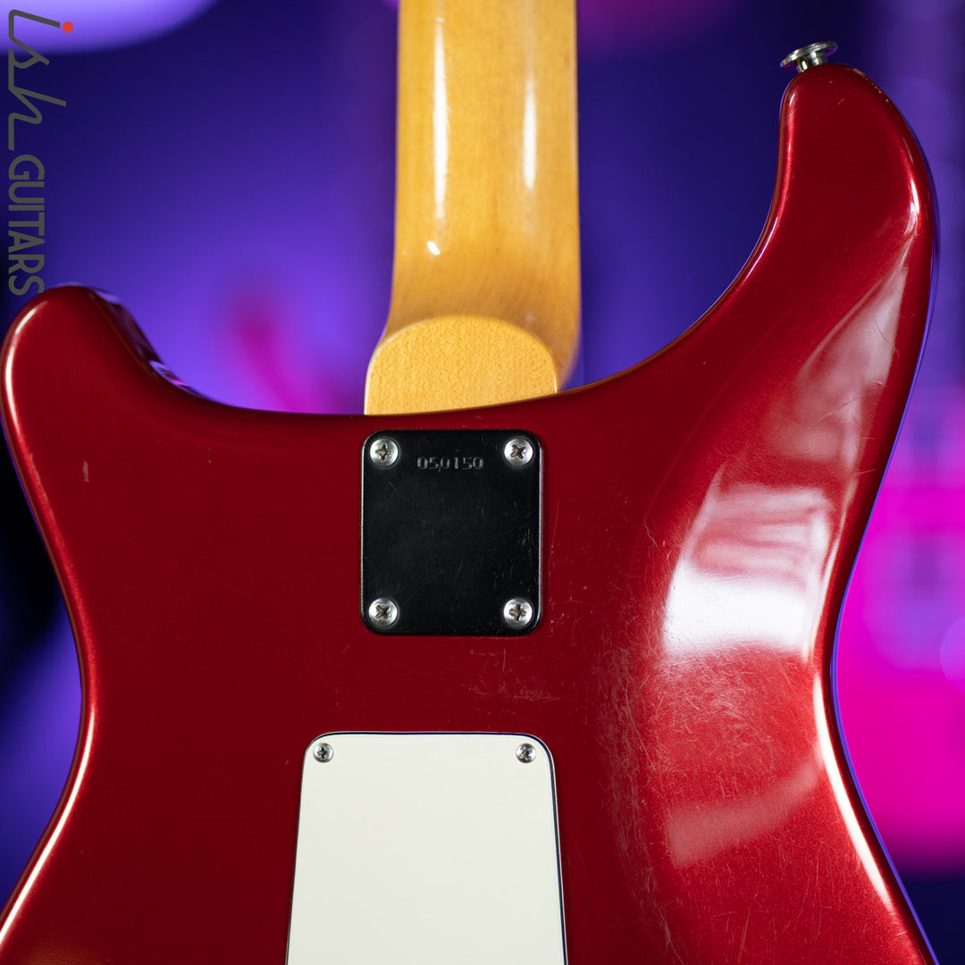 1990 PRS EG3 Candy Apple Red Lindy Fralin "Domino" Pickups