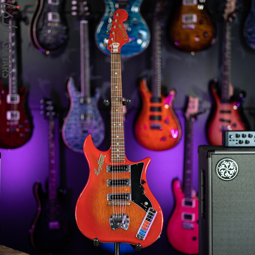 1965 Hagstrom Corvette Red Sunburst